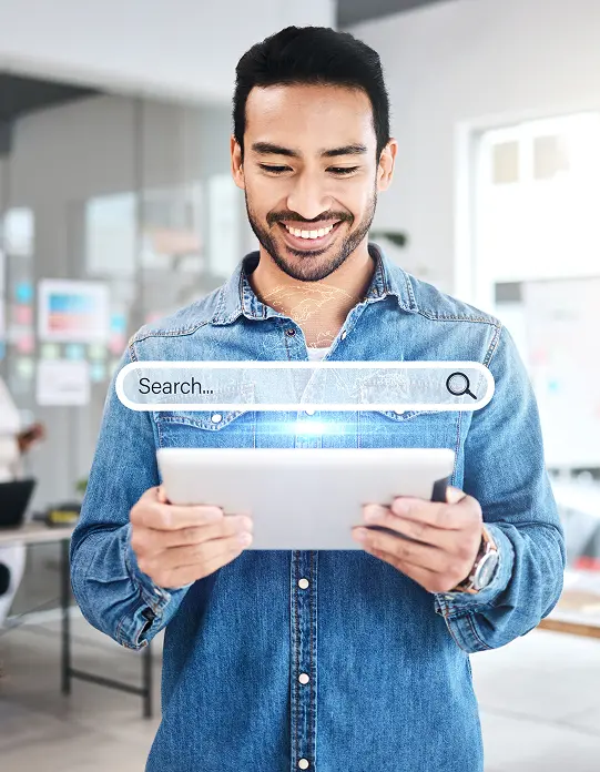 Man With Tab